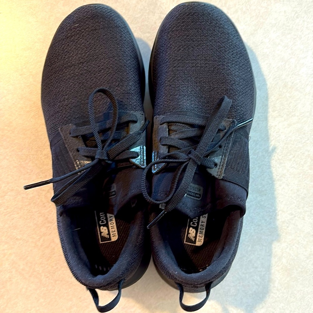 New Balance Black Athletic Shoes with Cushioned Sole